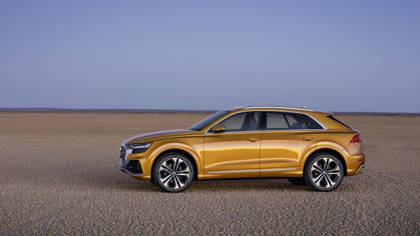 Audi Q8 officially revealed to take on the BMW X6 824202