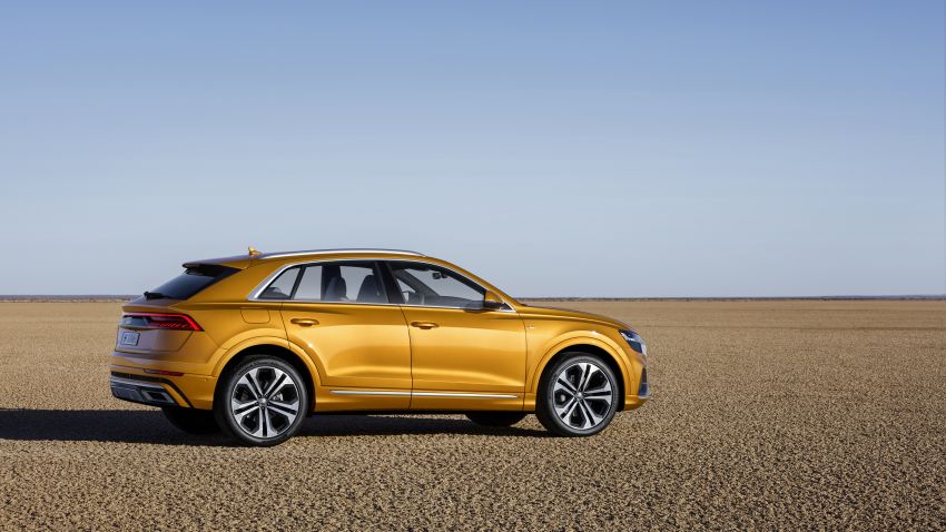 Audi Q8 officially revealed to take on the BMW X6 824204