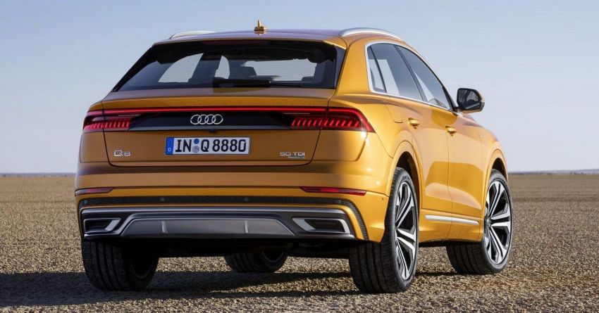 Audi Q8 – gambar awal SUV baharu sudah tersebar 823945