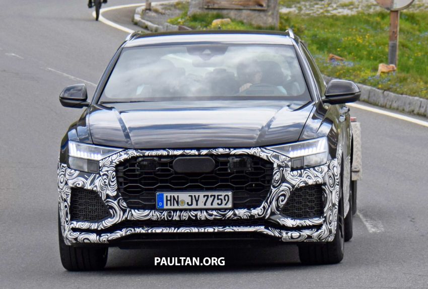 SPYSHOTS: Audi RS Q8 spotted road-testing again 827847