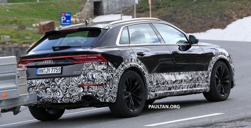 SPYSHOTS: Audi RS Q8 spotted road-testing again 827839