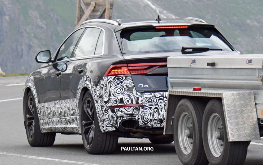 SPYSHOTS: Audi RS Q8 spotted road-testing again 827857