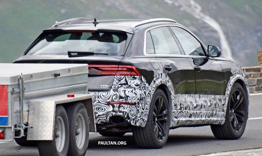 SPYSHOTS: Audi RS Q8 spotted road-testing again 827858