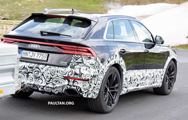SPYSHOTS: Audi RS Q8 spotted road-testing again