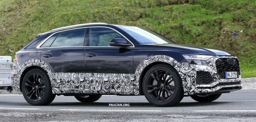 SPYSHOTS: Audi RS Q8 spotted road-testing again 827835