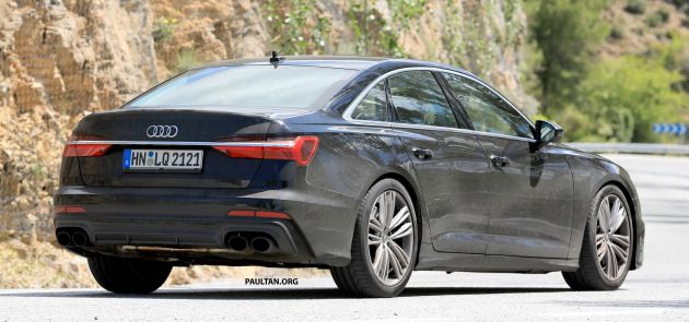 SPYSHOTS: 2019 Audi S6 sedan seen undisguised