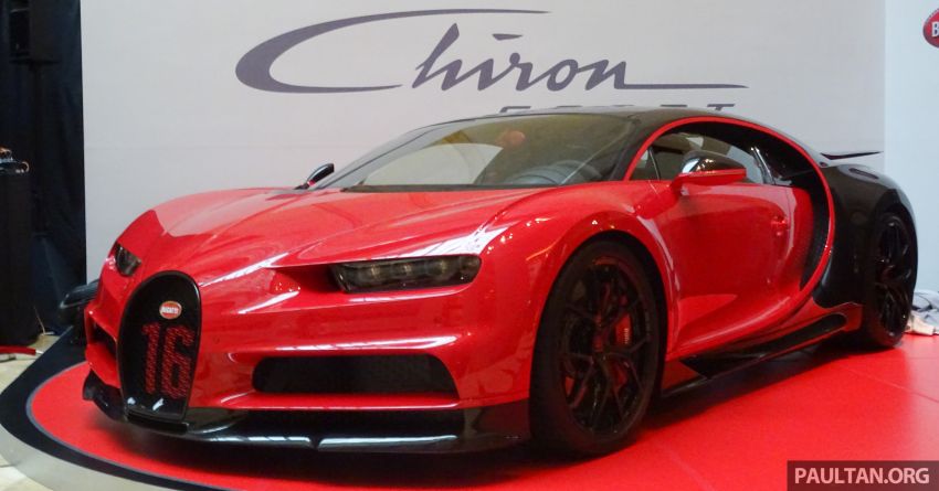 Bugatti Chiron Sport makes an appearance at the first-ever Fullerton Concours d’Elegance in Singapore 832813