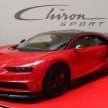 Bugatti Chiron Sport buat penampilan di Singapura