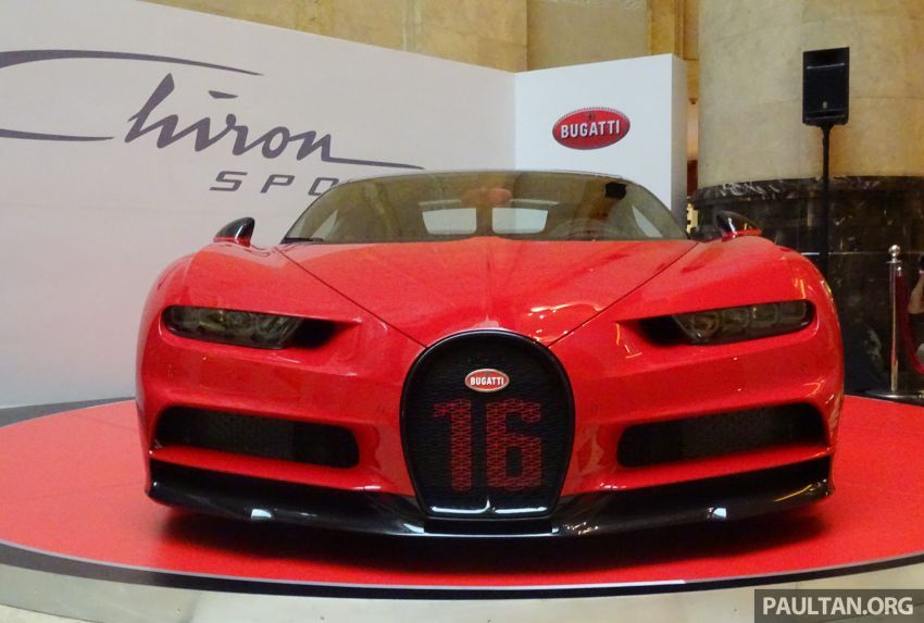 Bugatti Chiron Sport buat penampilan di Singapura 832983