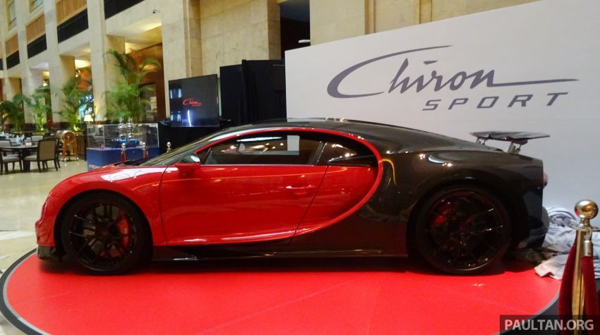 Bugatti Chiron Sport buat penampilan di Singapura 832985