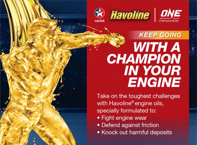 Caltex Havoline One Championship promo – til July 31