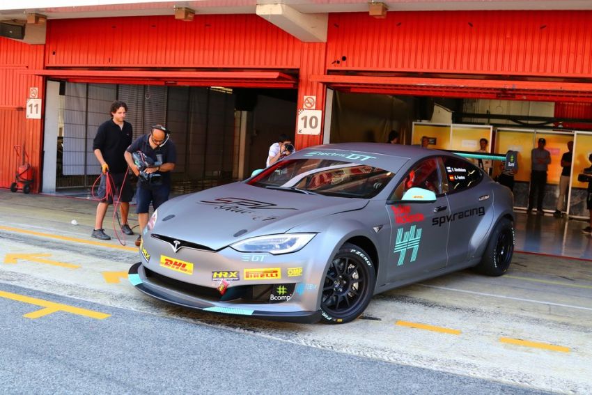 Tesla Model S P100DL debuts in Barcelona – first Electric Production Car Series race in November 832911