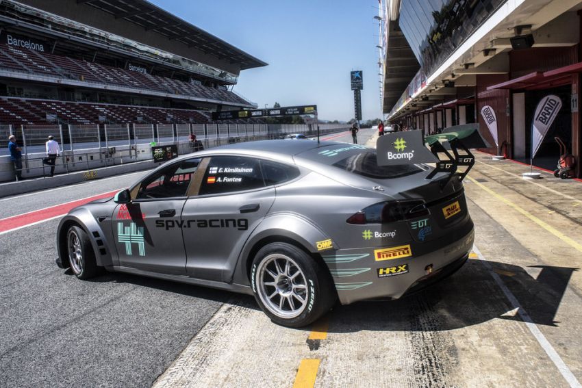 Tesla Model S P100DL debuts in Barcelona – first Electric Production Car Series race in November 832919