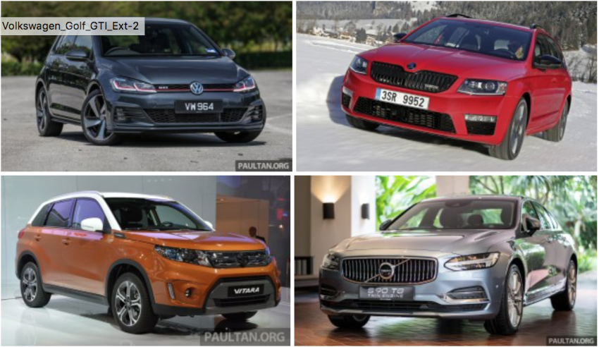 Check out Europe’s top-selling cars in 2018 by country 832883