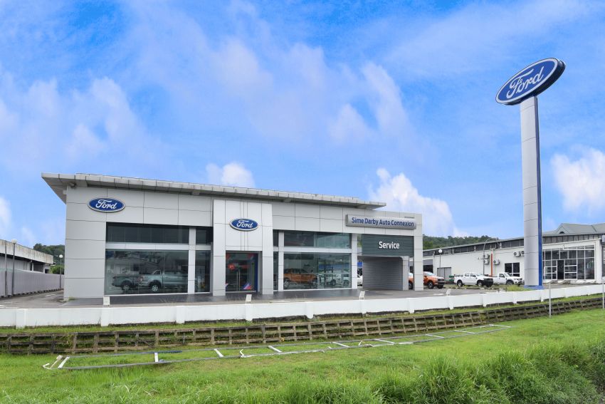 Pusat 3S Ford Sime Darby Auto Connexion yang ditingkat taraf kini di buka di Kota Kinabalu 830063