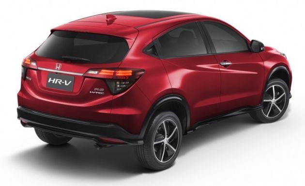 Honda HR-V facelift launched in Thailand – new RS spec with AEB, LaneWatch, glass roof, pearl red