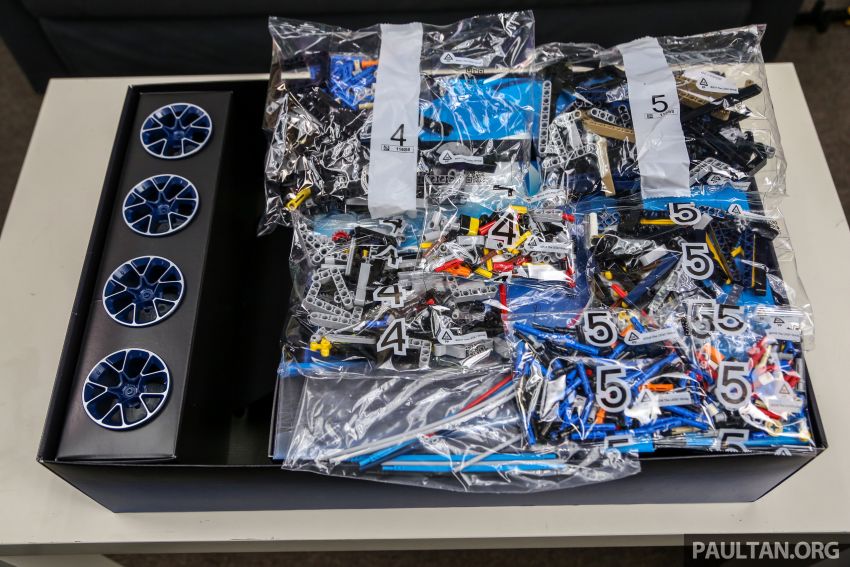 FIRST LOOK: Lego Technic Bugatti Chiron Malaysian unboxing plus gallery – 1:8, 3,599 pieces, RM1,999! 824968