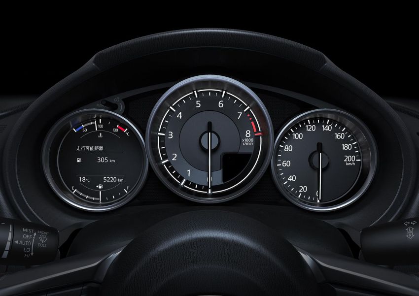 Mazda MX-5 2019 bakal terima kuasa dan had rpm lebih tinggi dari enjin 2.0 liter SkyActiv-G yang sama 826408
