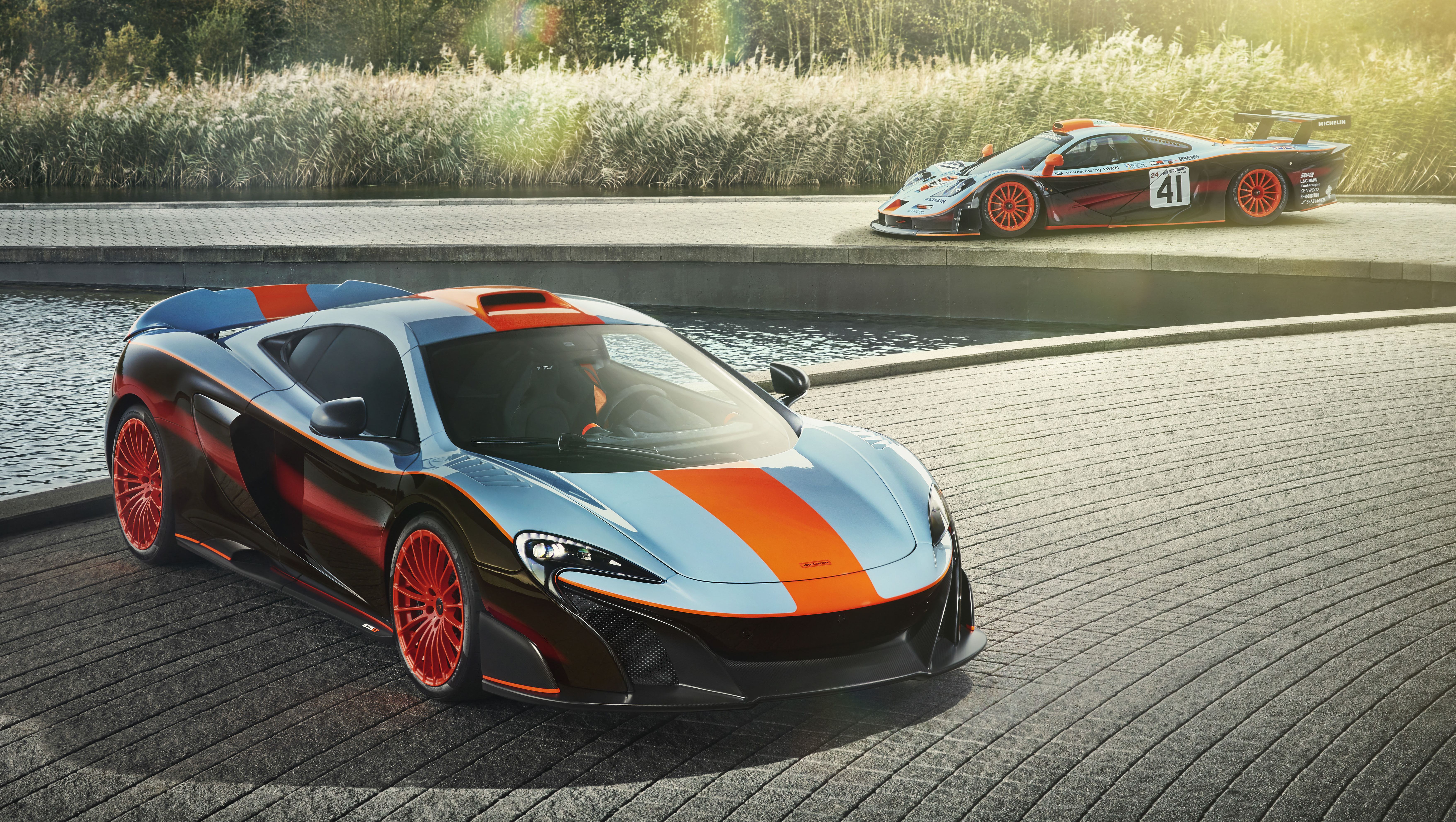 McLaren 675LT with F1 GTR livery for Johor prince