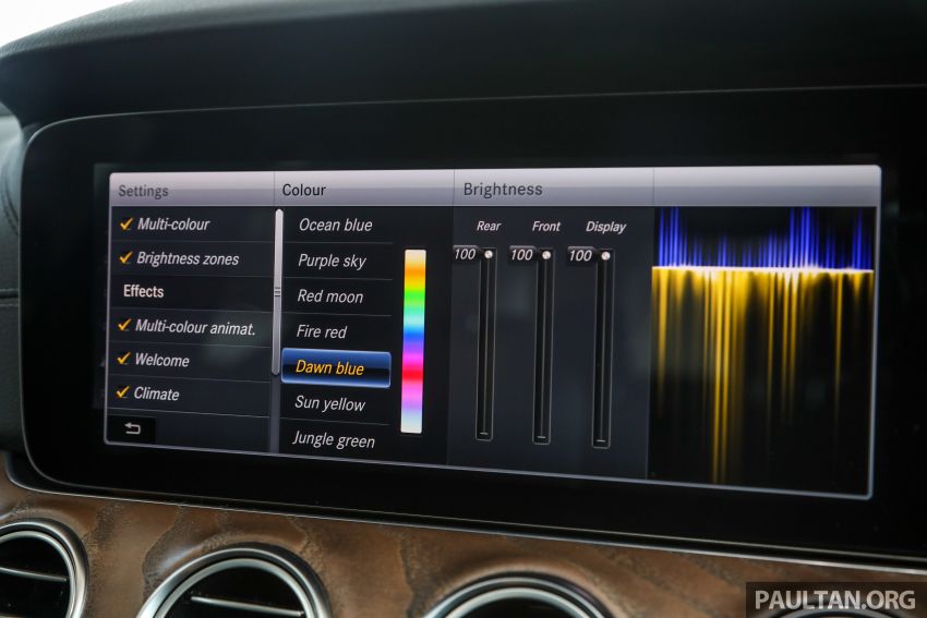 W213 Mercedes-Benz E-Class gets MY2018 updates – EQ Power branding for E350e, new ambient lighting 827274