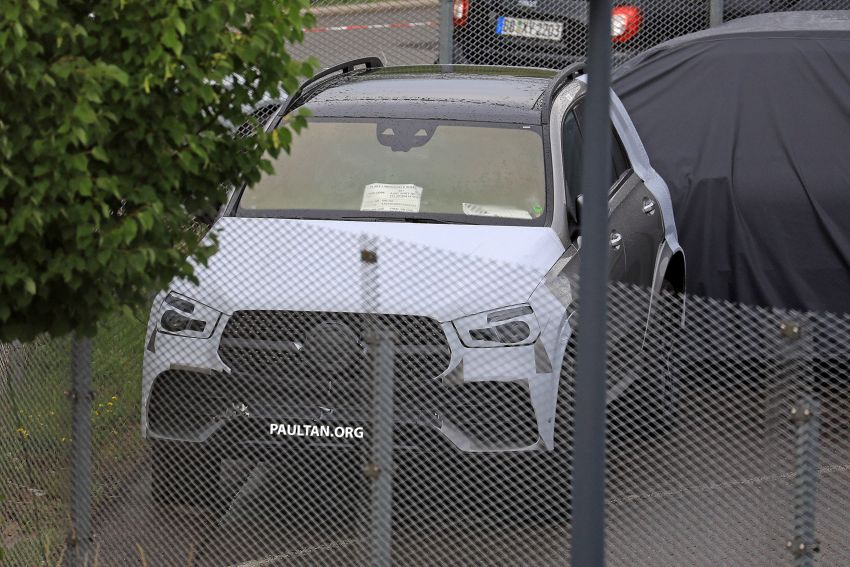 SPIED: 2019 V167 Mercedes-Benz GLE drops camo! 825720