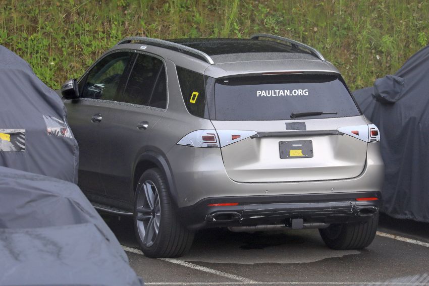 SPIED: 2019 V167 Mercedes-Benz GLE drops camo! 825725