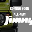 Suzuki Jimny bumbung-boleh-buka lukisan digital