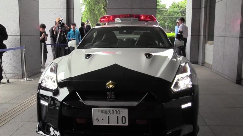Nissan GT-R is the keisatsu’s latest patrol car in Japan 827953