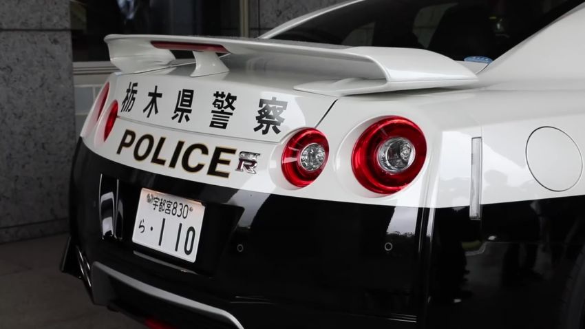 Nissan GT-R is the keisatsu’s latest patrol car in Japan 827954