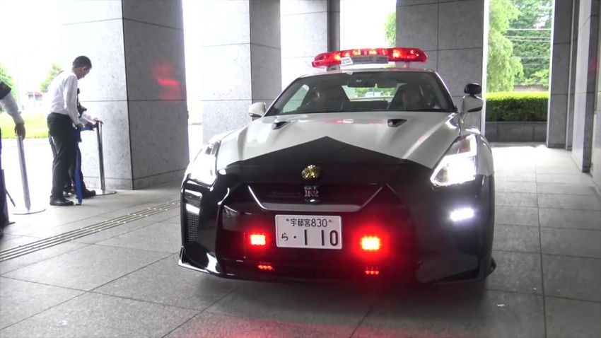 Nissan GT-R is the keisatsu’s latest patrol car in Japan 827956