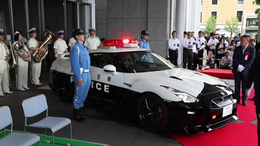 Nissan GT-R is the keisatsu’s latest patrol car in Japan 827942