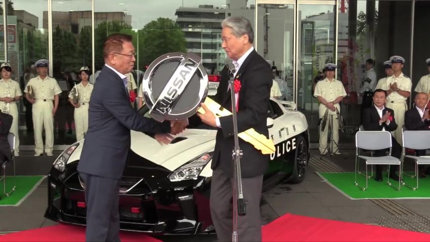 Nissan GT-R is the keisatsu’s latest patrol car in Japan 827944