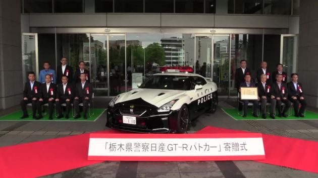 Nissan GT-R is the keisatsu’s latest patrol car in Japan