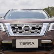 Nissan Terra sah akan dibawa ke pasaran Asia Tenggara, namun Malaysia tidak tersenarai