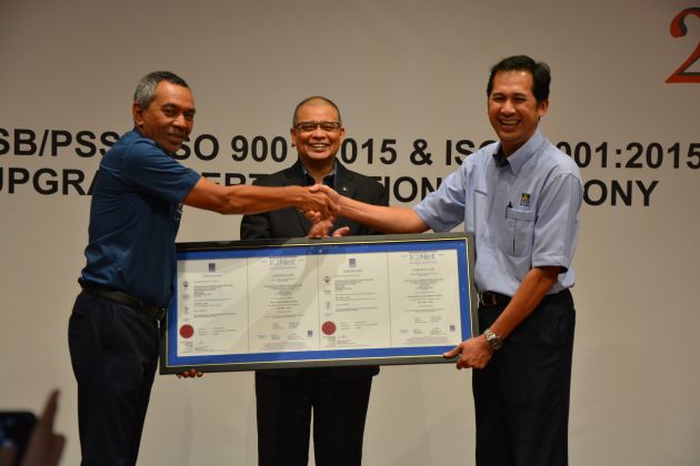 Perodua terima pensijilan ISO 9001 dan 14001 terkini