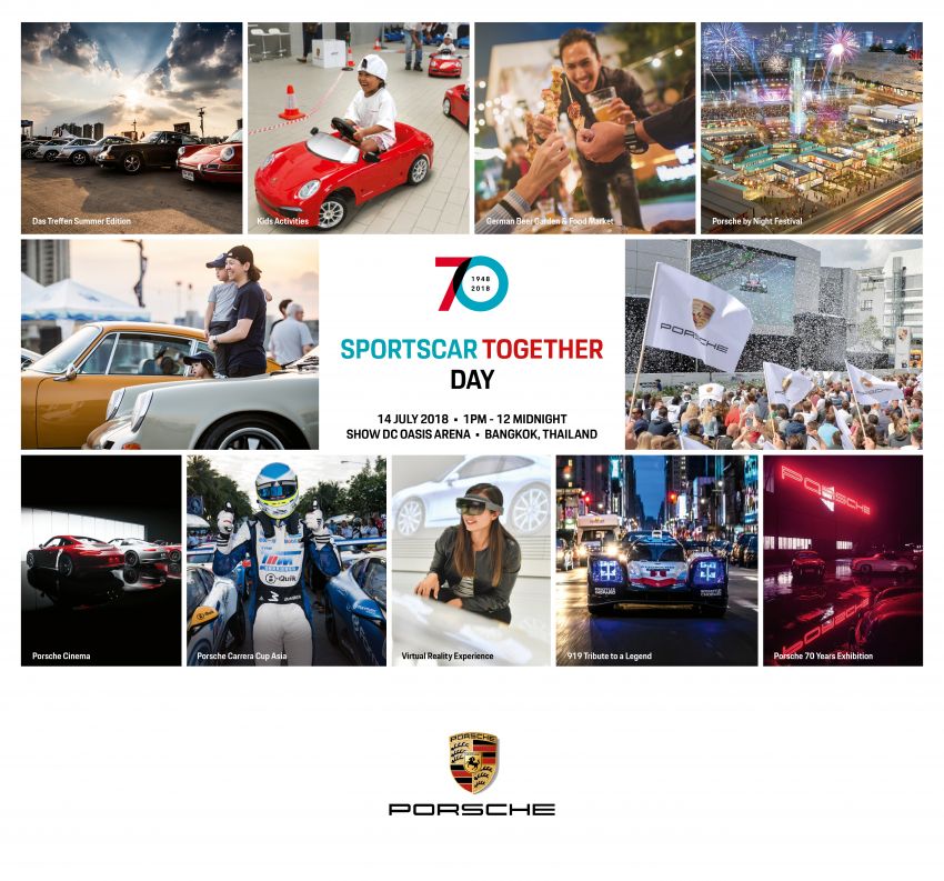 Porsche Sportscar Together Day happening on July 14 in Bangkok – SEA’s largest gathering of Porsche fans Image #832461