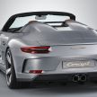 Porsche 911 Speedster Concept – gabung ciri model lama dan baru, teknologi pemanduan daripada GT