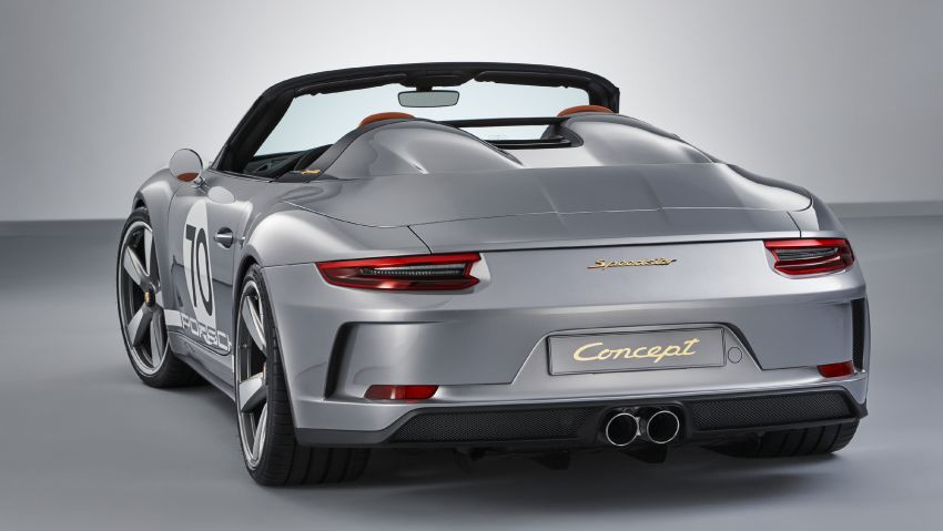 Porsche 911 Speedster Concept – gabung ciri model lama dan baru, teknologi pemanduan daripada GT 825776
