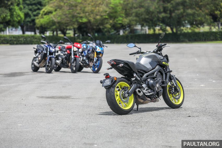 Honda CB650F, Kawasaki Z900 ABS, Triumph 765S, Yamaha MT-09 – which RM50k bike is best for you? 829388