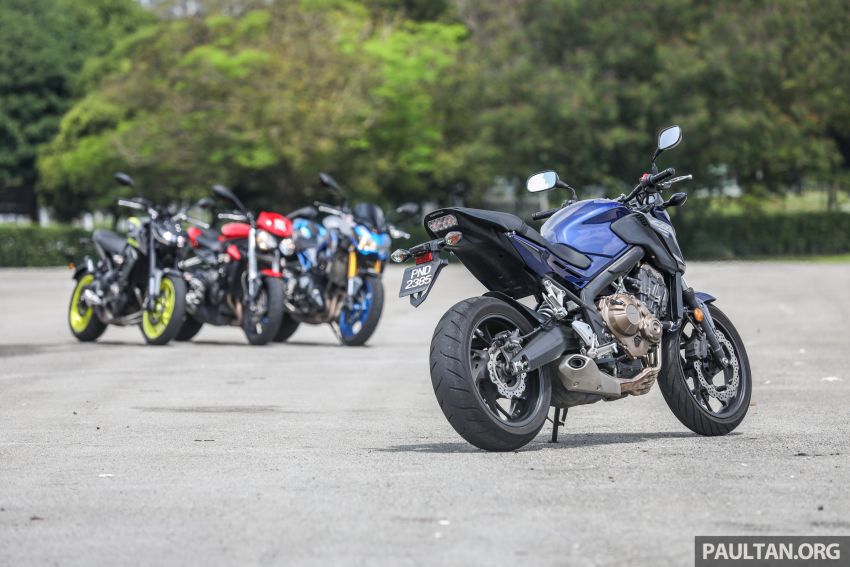 Honda CB650F, Kawasaki Z900 ABS, Triumph 765S, Yamaha MT-09 – which RM50k bike is best for you? 829393