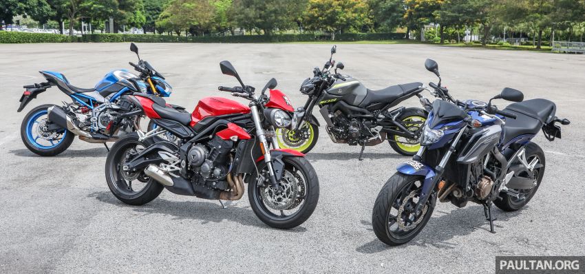 Honda CB650F, Kawasaki Z900 ABS, Triumph 765S, Yamaha MT-09 – which RM50k bike is best for you? 829374