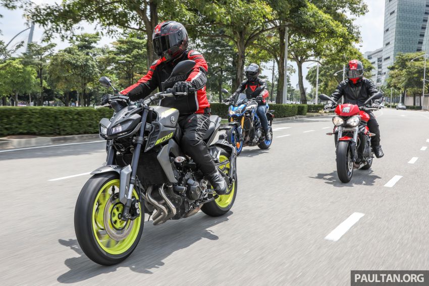 Honda CB650F, Kawasaki Z900 ABS, Triumph 765S, Yamaha MT-09 – which RM50k bike is best for you? 829427