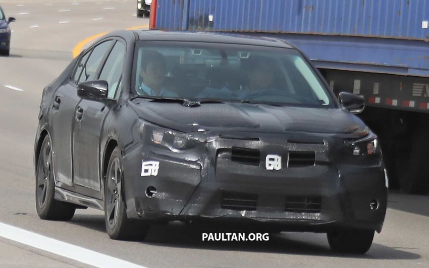 SPYSHOTS: 2020 Subaru Legacy spotted road-testing 825757