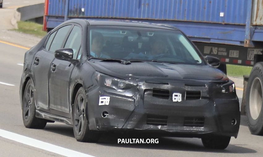 SPYSHOTS: 2020 Subaru Legacy spotted road-testing 825758