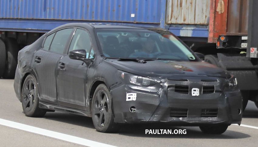 SPYSHOTS: 2020 Subaru Legacy spotted road-testing 825760