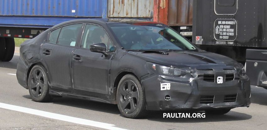 SPYSHOTS: 2020 Subaru Legacy spotted road-testing 825761