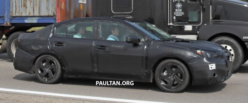 SPYSHOTS: 2020 Subaru Legacy spotted road-testing 825763