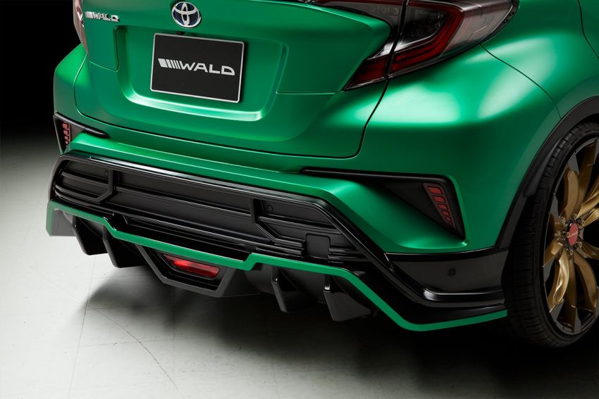 Toyota C-HR gets Wald International bodykit, rims 828149