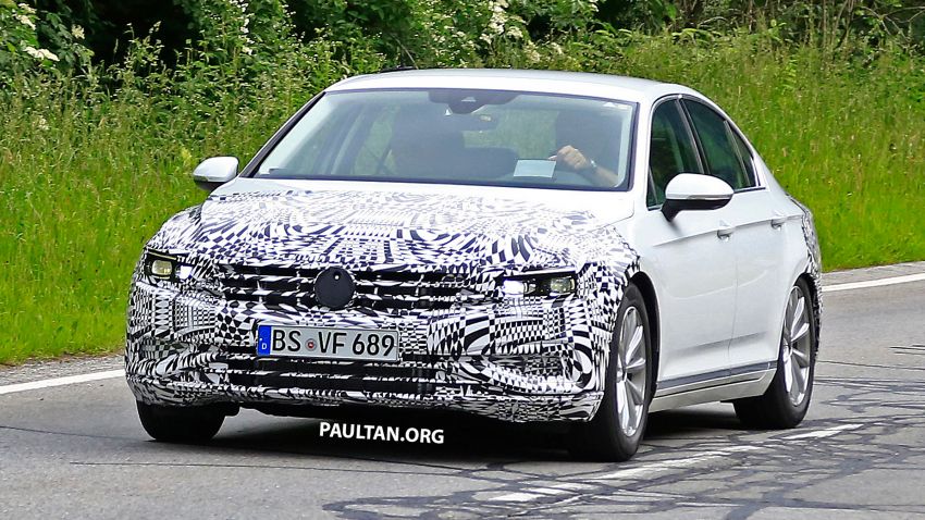 SPIED: Volkswagen Passat facelift to get Arteon look? 827176