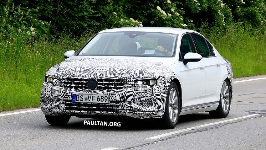 SPIED: Volkswagen Passat facelift to get Arteon look? 827177